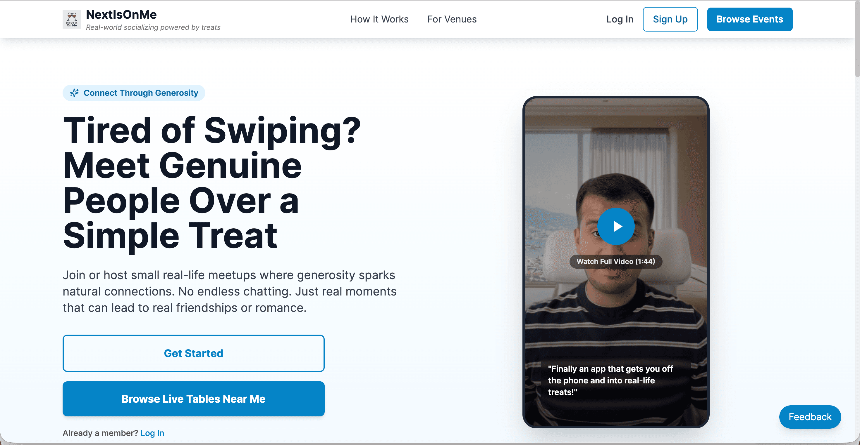 NextIsOnMe (Web)